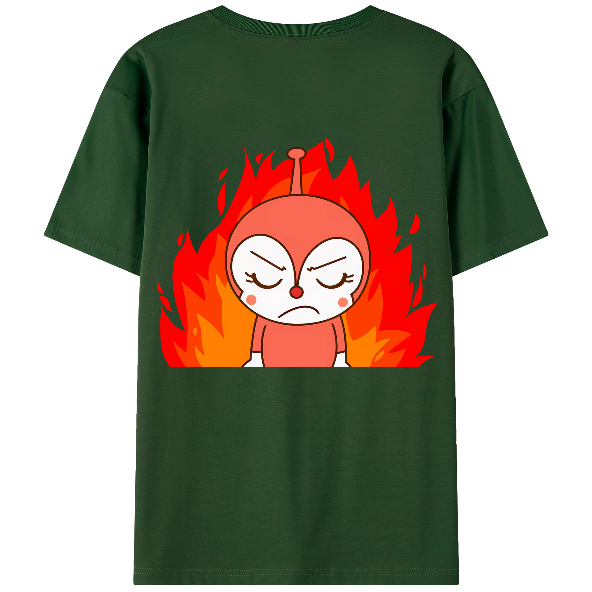 （画像用） アンパンマン Anpanman 綿100％半袖Tシャツ（背面プリント）